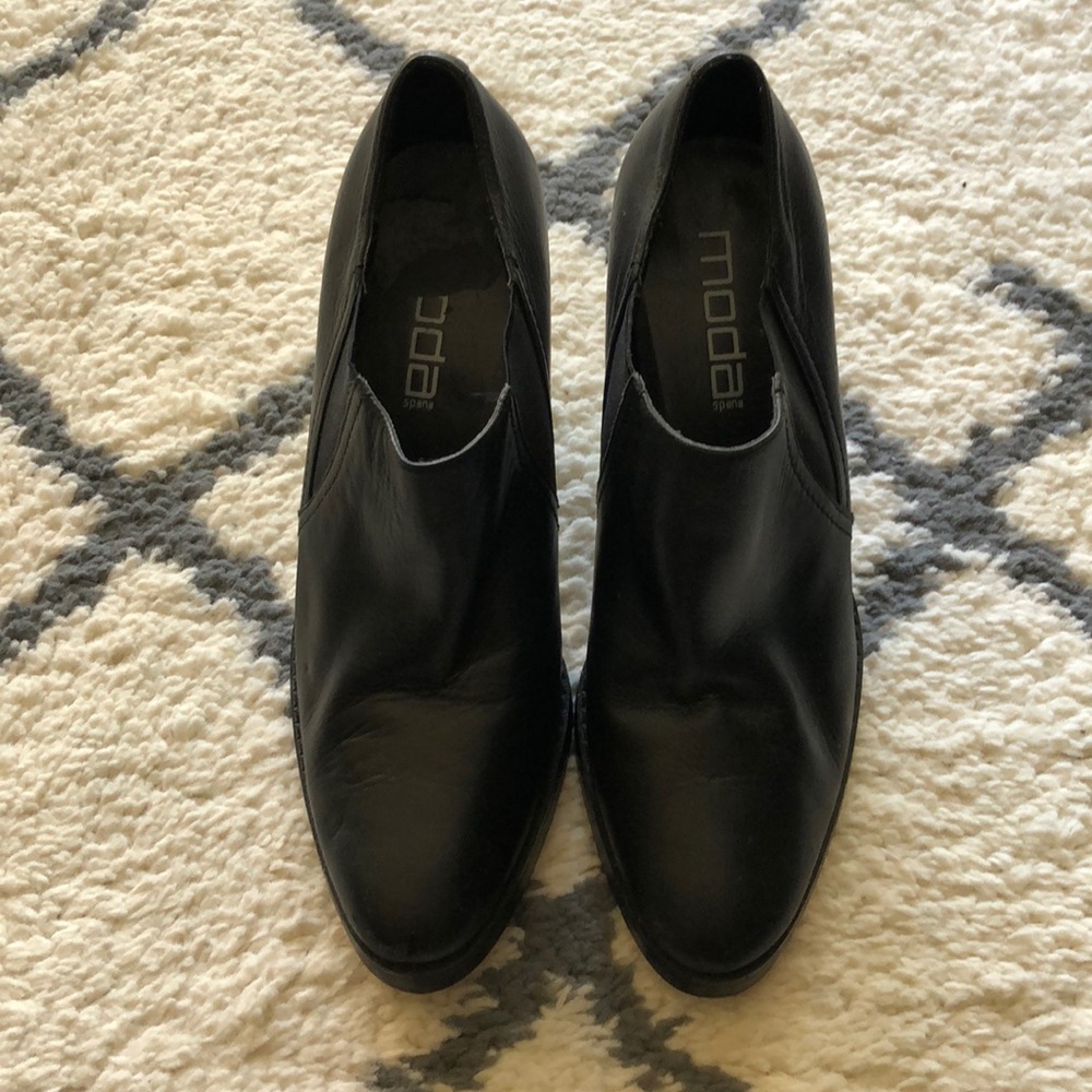 Heeled Bootie - about 3/3.5”